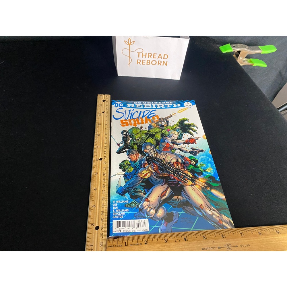 DC Rebirth Suicide Squad #9 Comic Book R. Williams Lee Tan November 2016